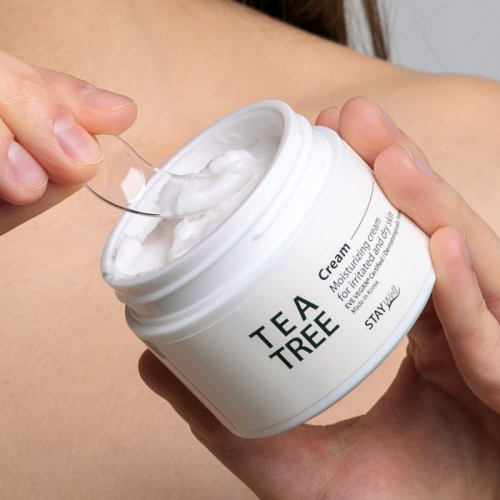 STAY WELL Drėkinamasis veido kremas Tea Tree Cream