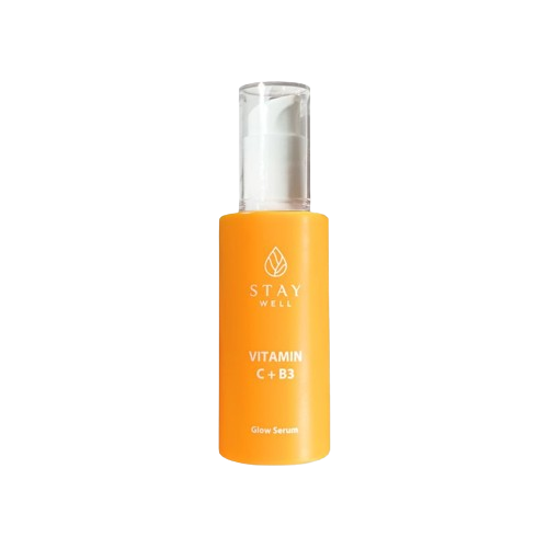 STAY WELL Drėkinantis veido serumas Vitamin C+B3 Serum