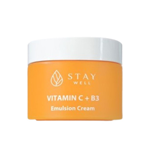 STAY WELL Drėkinamoji emulsija vedui Vitamin C+B3 Emulsion Cream