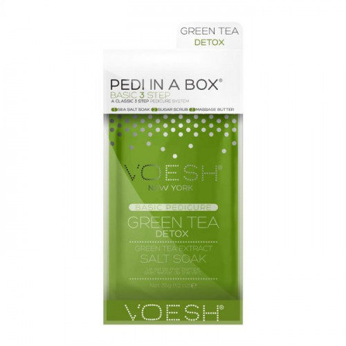 VOESH Procedūra pėdoms Basic Pedi In A Box 3in1 Green Tea