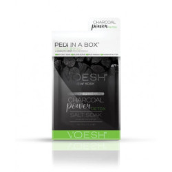 VOESH Procedūra pėdoms Pedi In A Box Deluxe 4in1 Charcoal Power Detox