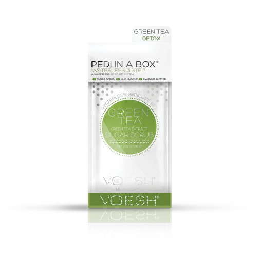 VOESH Procedūra pėdoms Waterless Pedi In A Box 3in1 Green Tea Extract