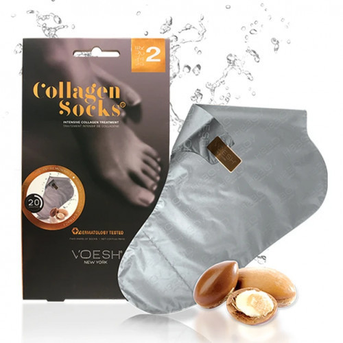 VOESH Kaukė pėdoms su kolagenu Collagen Socks