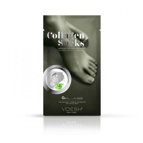 VOESH Kaukė pėdoms su kolagenu ir pipirmėte Collagen Socks Peppermint