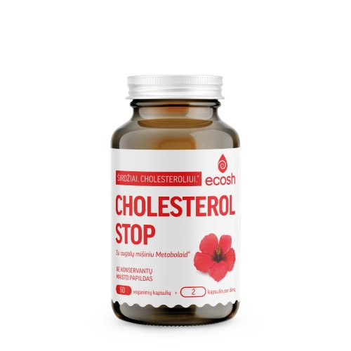 Ecosh Maisto papildas cholesteroliui mažinti Cholesterol Stop Food Supplement