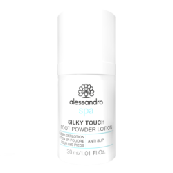 Alessandro Silky touch foot powder lotion Miltelių emulsija pėdoms30ml