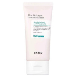 COSRX Apsauginis kremas nuo saulės su alijošiumi Aloe 54.2 Aqua Tone-Up Sunscreen SPF50+/Pa++++