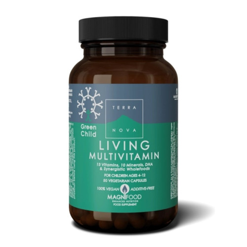 Terranova Multivitaminų kompleksas vaikams Green Child Living Multivitamin