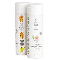 Luuv Natural Kids Shampoo Natūralus šampūnas vaikams 