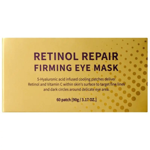 Terrazen Stangrinanti paakių kaukė Retinol Repair Firming Eye Mask