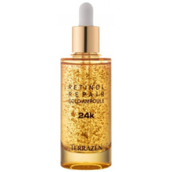 Terrazen Stangrinantis veido serumas su retinoliu ir koloidiniu 24K auksu Retinol Repair Gold Ampoule