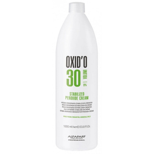 AlfaParf Milano Oksidantas O'XIDO Creamy Stabilized Hydrogen Peroxide