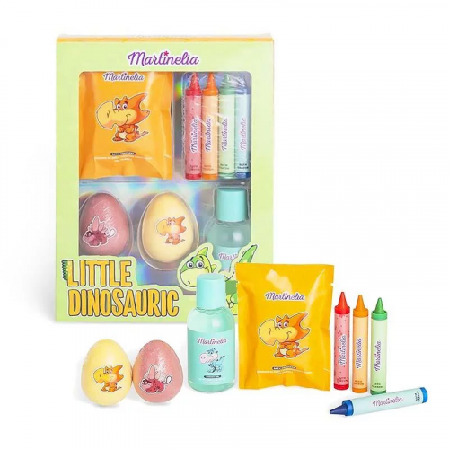 Martinelia Vaikiškas vonios priemonių rinkinys Little Dinosauric Fun Bath Set