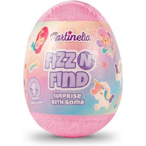 Martinelia Vonios burbulas vaikams su siurprizu viduje Fizz N' Find Surprise Bath Bomb