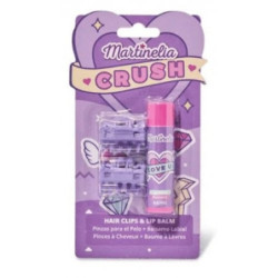 Martinelia Lūpų balzamo ir plaukų segtukų rinkinys Crush Hair Clips & Lip Balm