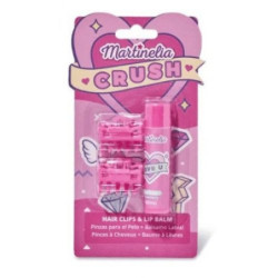 Martinelia Lūpų balzamo ir plaukų segtukų rinkinys Crush Hair Clips & Lip Balm
