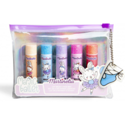 Martinelia Lūpų balzamų rinkinys vaikams Magic Ballet Lip Balm Set