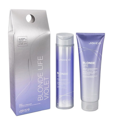 Joico Plaukų priežiūros rinkinys šviesiems plaukams Blonde Life Violet Duo Gift Set