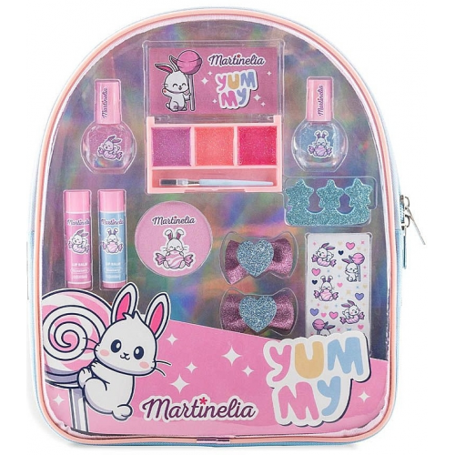 Martinelia Grožio rinkinys kuprinėje vaikams Yummy Bag Beauty Makeup Set