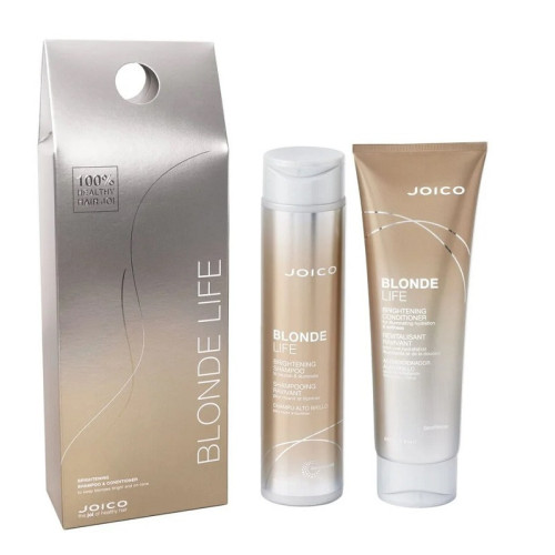 Joico Skaistinamasis plaukų priežiūros rinkinys Blonde Life Brightening Duo Gift Set