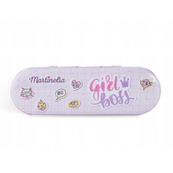 Martinelia Vaikiškas kosmetikos rinkinys Nail Polish & Stickers Tin Box