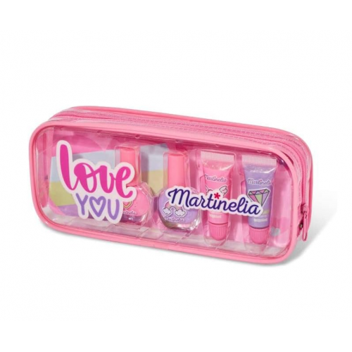 Martinelia Vaikiškas kosmetikos rinkinys Super Girl Nail Polish & Lip Gloss Bag