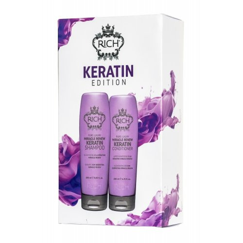 Rich Plaukų atkūrimo rinkinys su keratinu Pure Luxury Keratin Edition