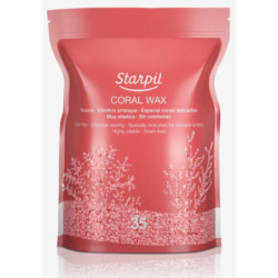 Starpil Depiliacinis vaškas granulėmis koralinės spalvos Coral Wax Pearls