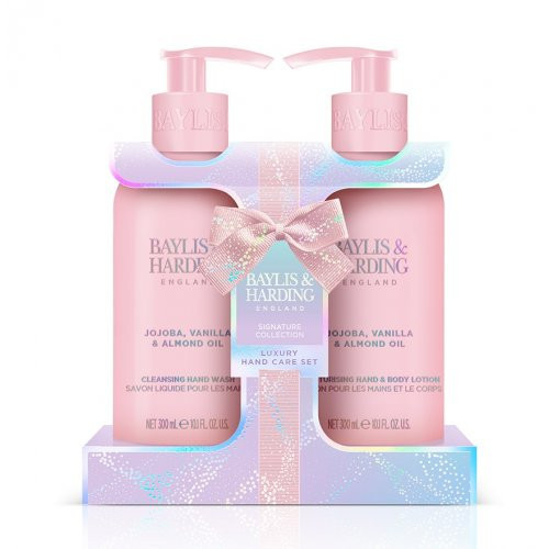 Baylis & Harding Rankų priežiūros rinkinys Jojoba, Vanilla & Almond Oil Luxury Hand Care Gift Set