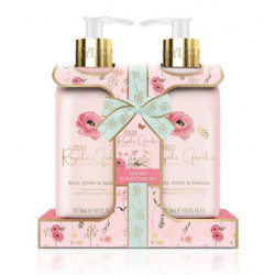 Baylis & Harding Rankų priežiūros rinkinys Royale Garden Rose, Poppy & Vanilla Luxury Hand Care Gift Set