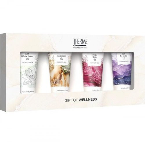 Therme Prausiklių rinkinys kūnui Gift Set Of Wellness Shower Satin