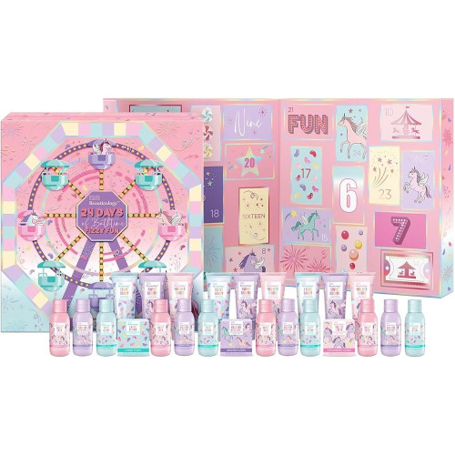 Baylis & Harding Kalėdinis advento rinkinys vaikams Beauticology Candy 24 Days of Beauty Magic Gift Set