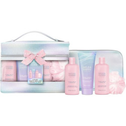 Baylis & Harding Prabangus kūno priežiūros rinkinys Jojoba, Vanilla & Almond Oil Luxury Vanity Bag Gift Set