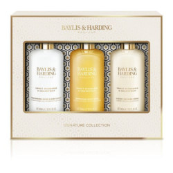 Baylis & Harding Prabangus kūno priežiūros priemonių rinkinys Sweet Mandarin & Grapefruit Luxury Bathing Essentials Gift Set