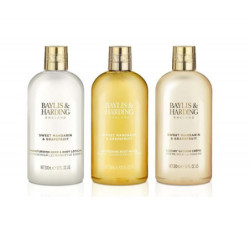 Baylis & Harding Prabangus kūno priežiūros priemonių rinkinys Sweet Mandarin & Grapefruit Luxury Bathing Essentials Gift Set