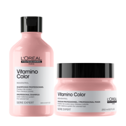 L'Oréal Professionnel Dažytų plaukų priežiūros rinkinys Glacial Utopia Vitamino Color DUO