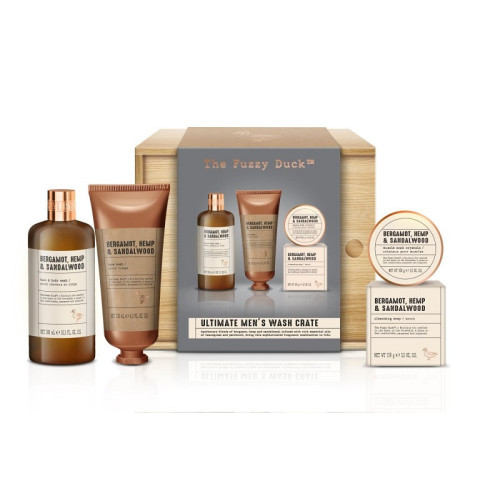 Baylis & Harding Prausimosi priemonių dovanų rinkinys vyrams The Fuzzy Duck Men's Ultimate Wash Crate Gift Set