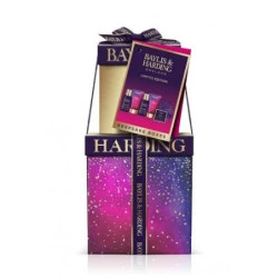 Baylis & Harding Kūno priežiūros priemonių dovanų rinkinys Midnight Fig & Pomegranate Luxury Pamper Present Gift Box Set