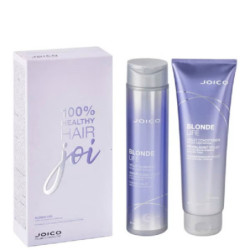 Joico Gelsvus tonus neutralizuojantis plaukų priežiūros rinkinys Blonde Life Violet Shampoo & Conditioner Set