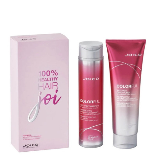 Joico Plaukų priežiūros rinkinys, išlaikantis spalvos ryškumą Colorful Shampoo & Conditioner Set