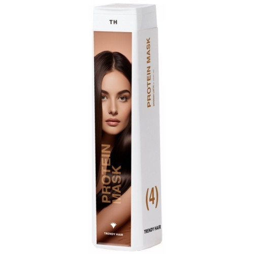 Trendy Hair Stiprinanti plaukų kaukė su proteinu Spanish Latte Protein Mask