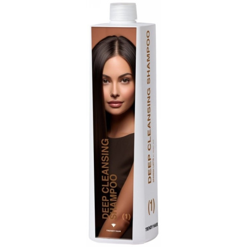 Trendy Hair Valomasis, plaukus stiprinantis šampūnas Spanish Latte Deep Cleansing Shampoo