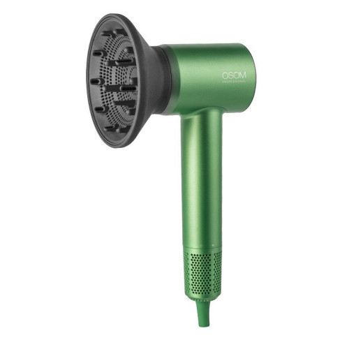 OSOM Professional Touch Sensor Hair Dryer Green  Plaukų džiovintuvas 