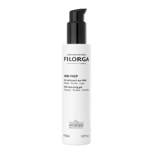 Filorga Rūgštinis veido prausiklis mišriai, riebiai odai Skin-Prep AHA Cleansing Gel