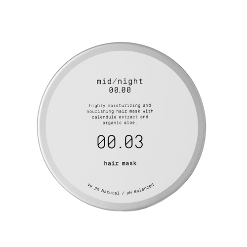 Midnight 00.00 Atstatomoji plaukų kaukė Repairing Hair Mask 00.03