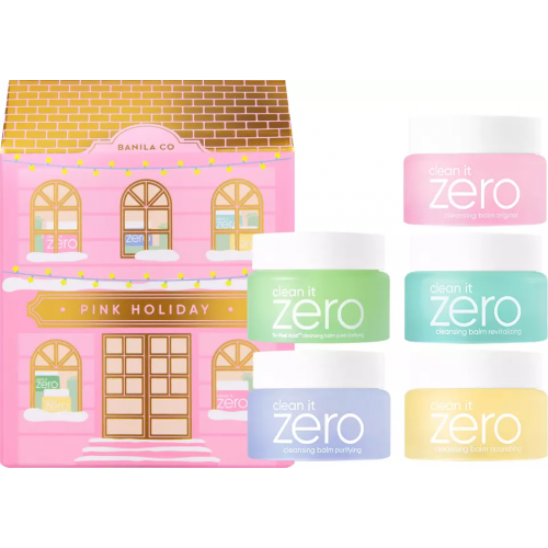 Banila Co Veido valymo rinkinys Clean It Zero Pink Wonderland Cleansing Mini Set