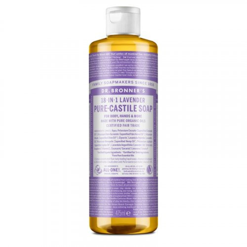 Dr. Bronner's Ekologiškas kastilietiškas muilas Lavender Pure-Castile Liquid Soap