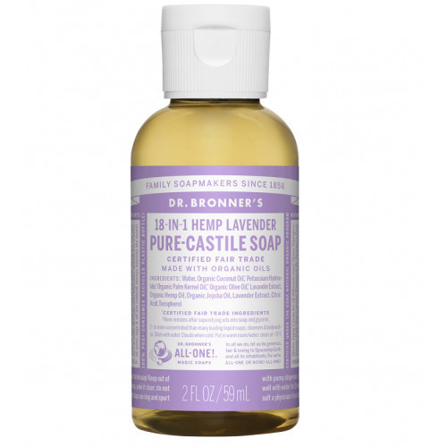 Dr. Bronner's Ekologiškas kastilietiškas muilas Lavender Pure-Castile Liquid Soap