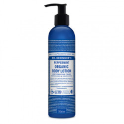 Dr. Bronner's Ekologiškas kūno losjonas su pipirmėčių ateriniu aliejumi Peppermint Organic Body Lotion