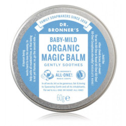 Dr. Bronner's Ekologiškas balzamas kūdikiams be eterinių aliejų Baby Mild Organic Magic Balm